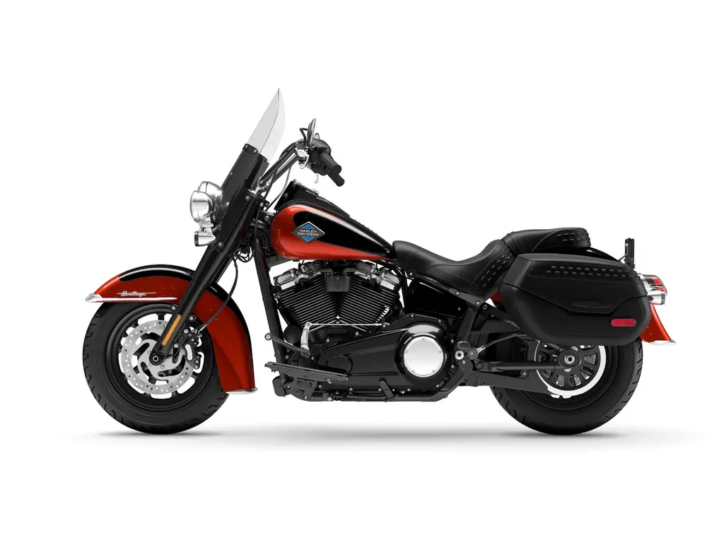 2025 Harley-Davidson Heritage Classic Whiskey Fire/Vivid Black (Cast Wheels)