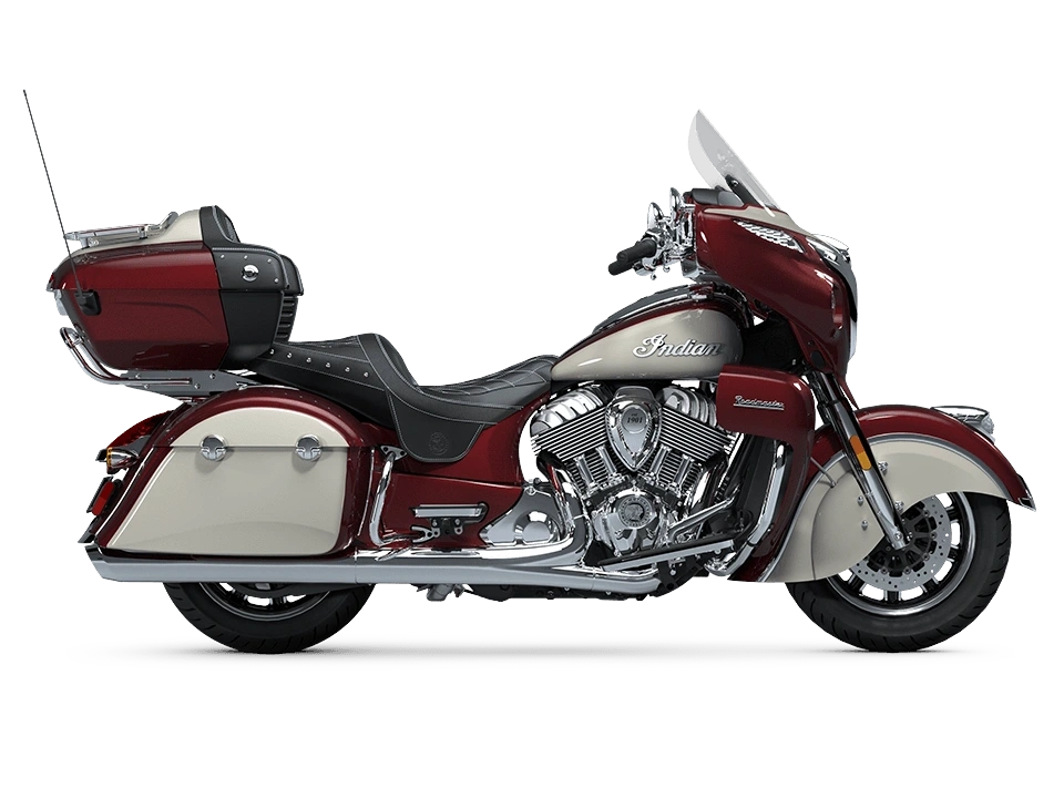 Indian Motorcycle Roadmaster Roadmaster Maroon Metallic / Silver Quartz Metallic 2025 alt