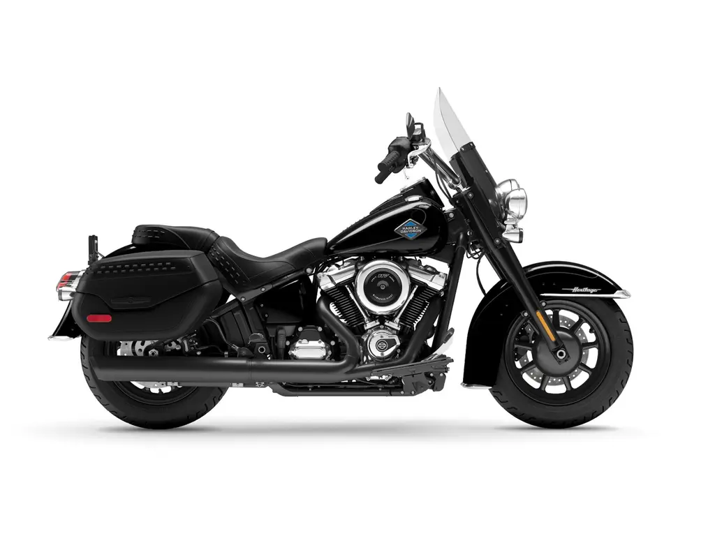 Harley-Davidson Heritage Classic Vivid Black (Roues Cast) 2025