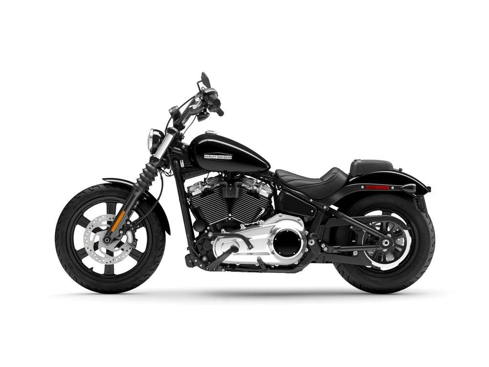 2025 Harley-Davidson Street Bob® Street Bob® Vivid Black (Cast Wheels) alt