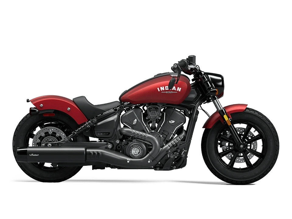 Indian Motorcycle Scout Bobber Scout Bobber Limited Sunset Red Smoke 2025 alt