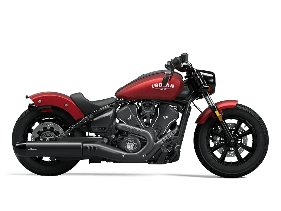 Indian Motorcycle Scout Bobber Scout Bobber Limited +Tech Sunset Red Smoke 2025 alt