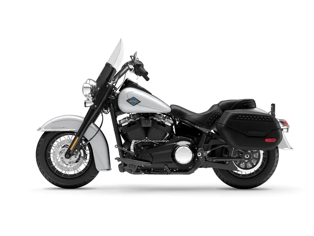 Harley-Davidson Heritage Classic Onyx blanc perlé (Roues Spoke) 2025