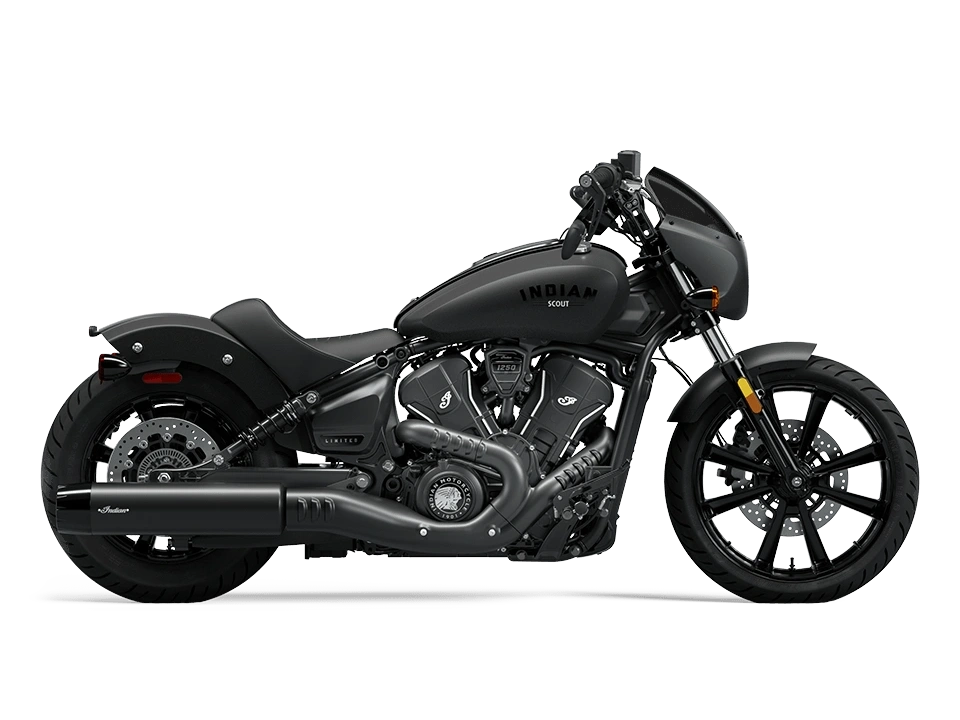 Indian Motorcycle Sport Scout Sport Scout Limited +Tech Black Smoke 2025 alt