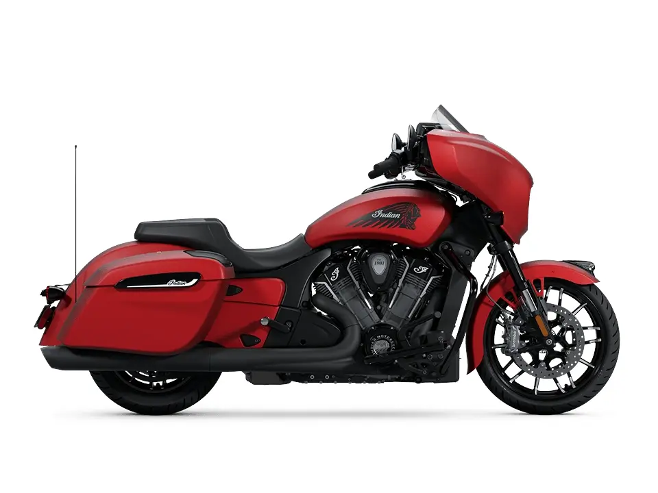 2025 Indian Motorcycle Chieftain PowerPlus Dark Horse with 112 Sunset Red Smoke