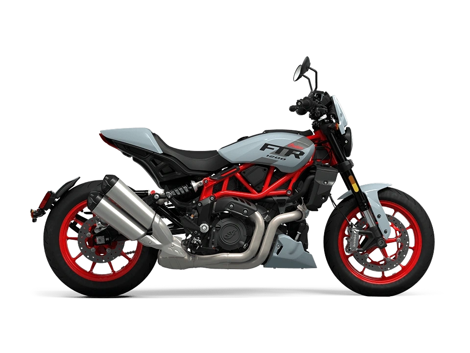 2025 Indian Motorcycle FTR Sport FTR Sport Storm Gray / Red alt