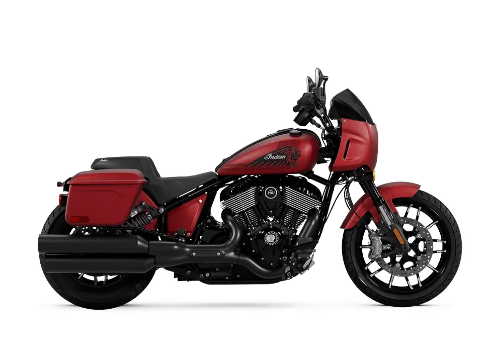 2025 Indian Motorcycle Sport Chief RT Sunset Red Smoke