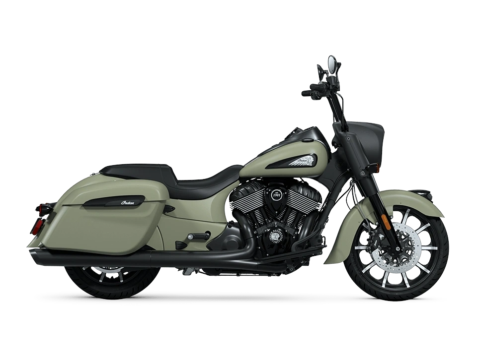 2025 Indian Motorcycle Indian Springfield Dark Horse Indian Springfield Dark Horse Moss Green Smoke alt