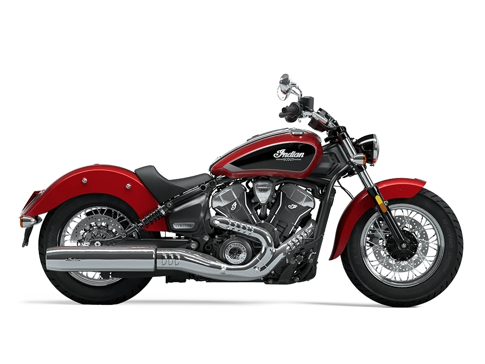 2025 Indian Motorcycle Scout Classic Scout Classic Limited +Tech Sunset Red Metallic alt