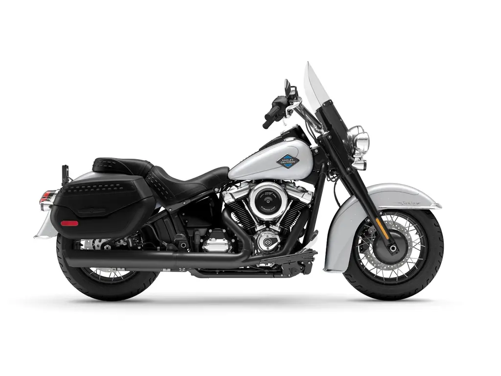 Harley-Davidson Heritage Classic Onyx blanc perlé (Roues Spoke) 2025