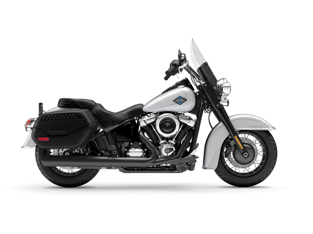 Harley-Davidson Heritage Classic Heritage Classic Onyx blanc perlé (Roues Spoke) 2025 alt