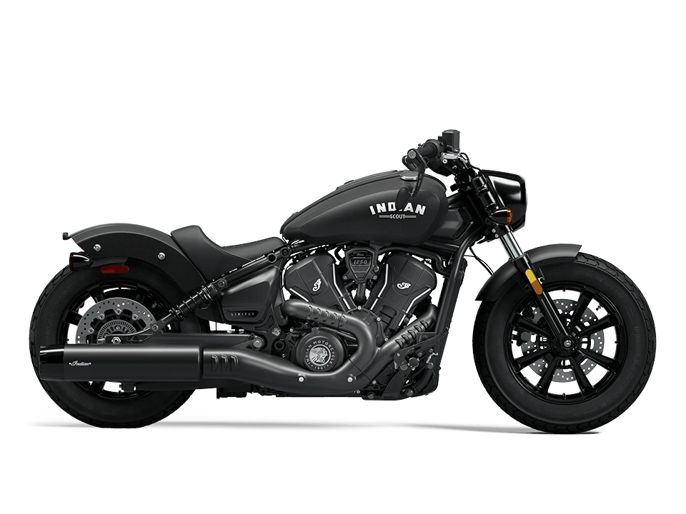 2025 Indian Motorcycle Scout Bobber Scout Bobber Limited +Tech Black Smoke alt