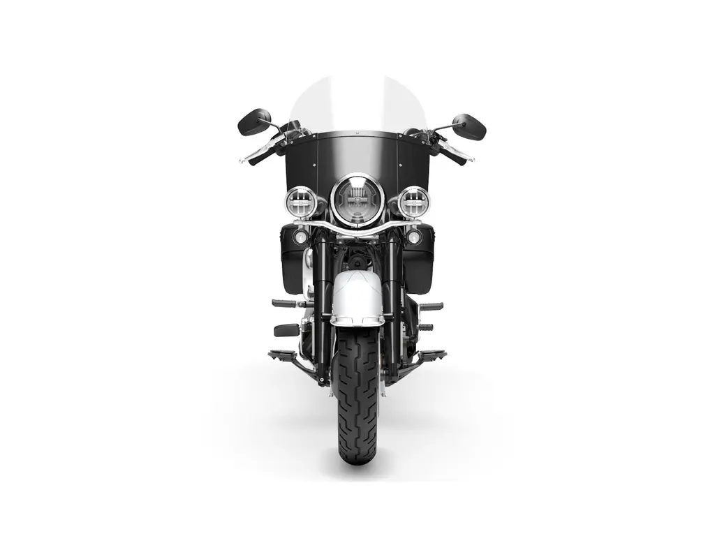 Harley-Davidson Heritage Classic Onyx blanc perlé (Roues Spoke) 2025