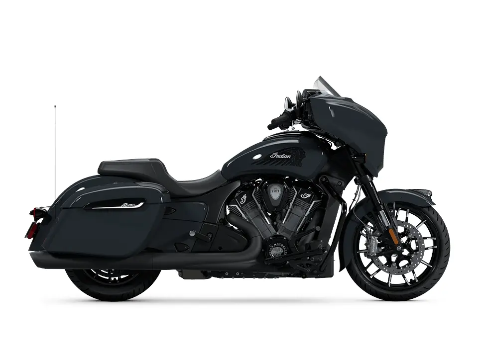 2025 Indian Motorcycle Chieftain PowerPlus Dark Horse with Powerband Audio Package Blue Dusk