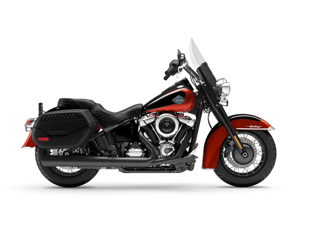Harley-Davidson Heritage Classic Whiskey Fire/Vivid Black (Roues Spoke) 2025