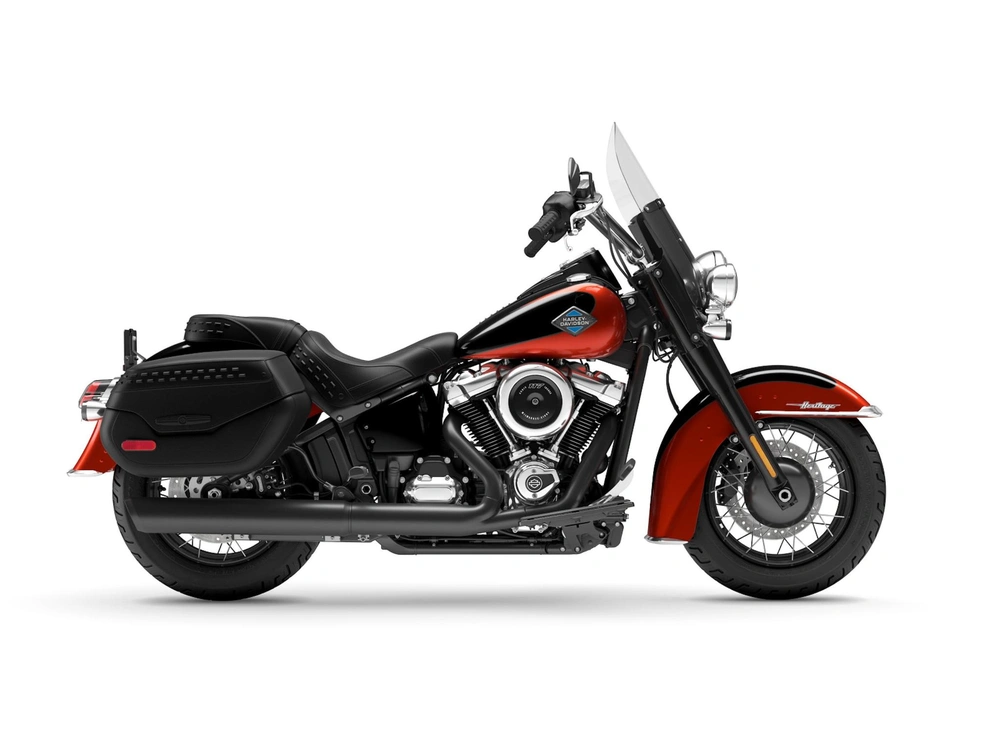 Harley-Davidson Heritage Classic Heritage Classic Whiskey Fire/Vivid Black (Roues Spoke) 2025 alt