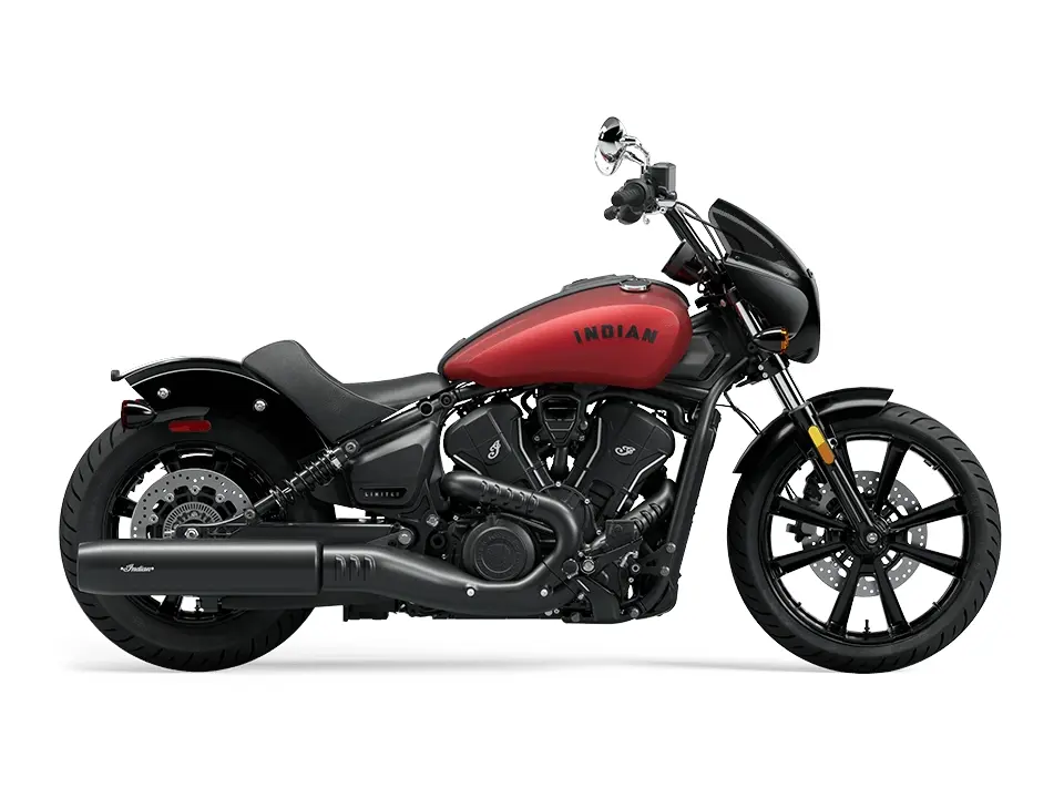 2025 Indian Motorcycle Sport Scout Sixty Limited Sunset Red Smoke