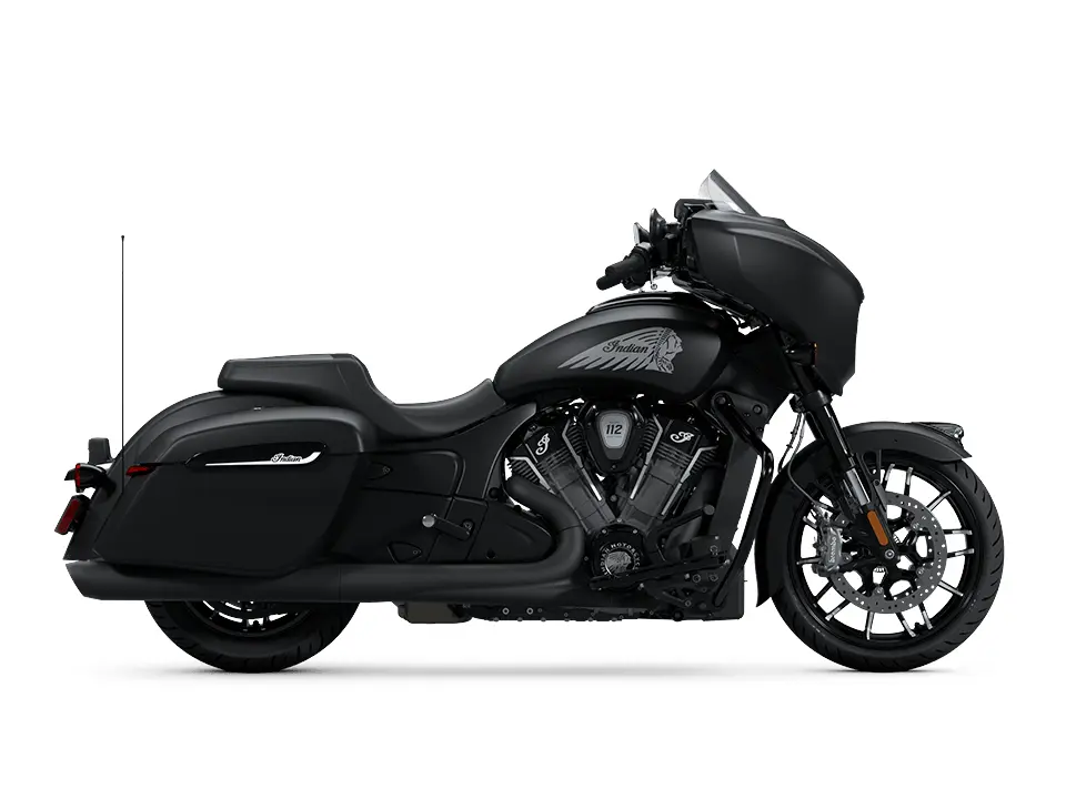 Indian Motorcycle Chieftain PowerPlus Dark Horse avec 112 Black Smoke 2025