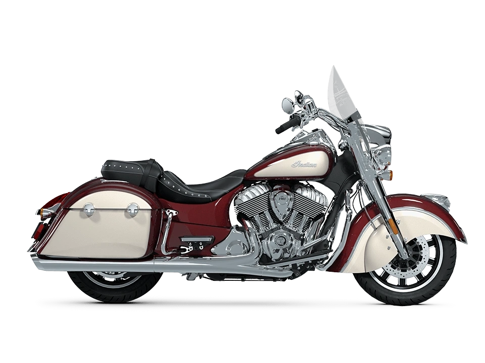 2025 Indian Motorcycle Indian Springfield Indian Springfield Maroon Metallic / Silver Quartz Metallic alt