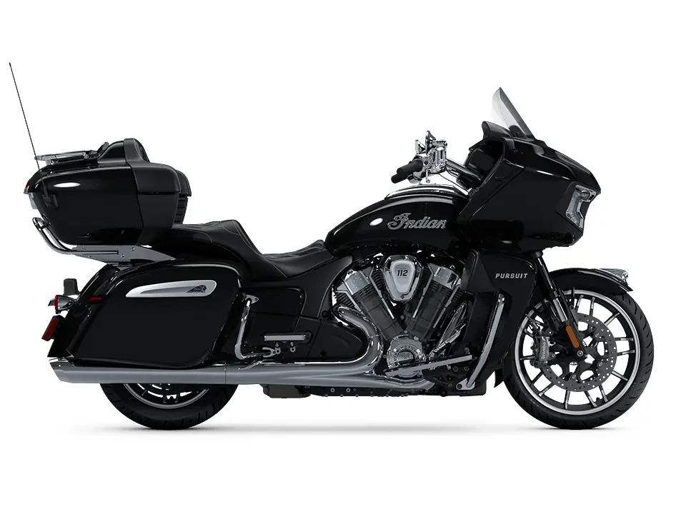 2025 Indian Motorcycle Indian Pursuit Limited with 112 Black Metallic