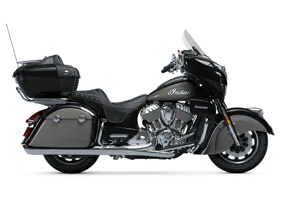 Indian Motorcycle Roadmaster Roadmaster with PowerBand Audio Package Heavy Metal/Black Metallic 2025 alt