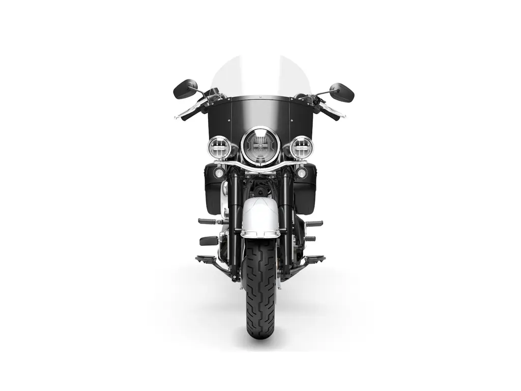 Harley-Davidson Heritage Classic Onyx blanc perlé (Roues Cast) 2025