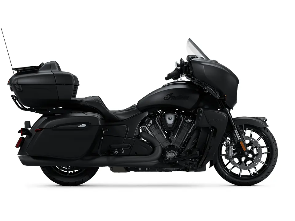 Indian Motorcycle Roadmaster PowerPlus Dark Horse avec 112 et Ensemble audio Powerband Black Smoke 2025