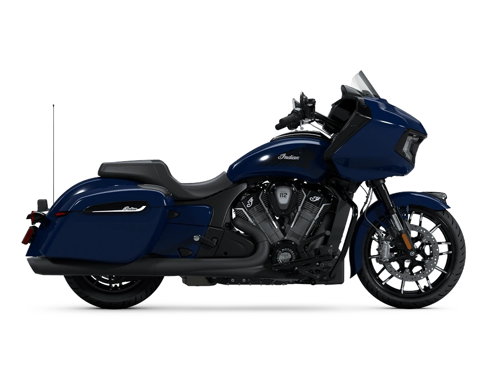 Indian Motorcycle Indian Challenger Dark Horse Indian Challenger Dark Horse avec 112 et Ensemble audio Powerband Springfield Blue 2025 alt