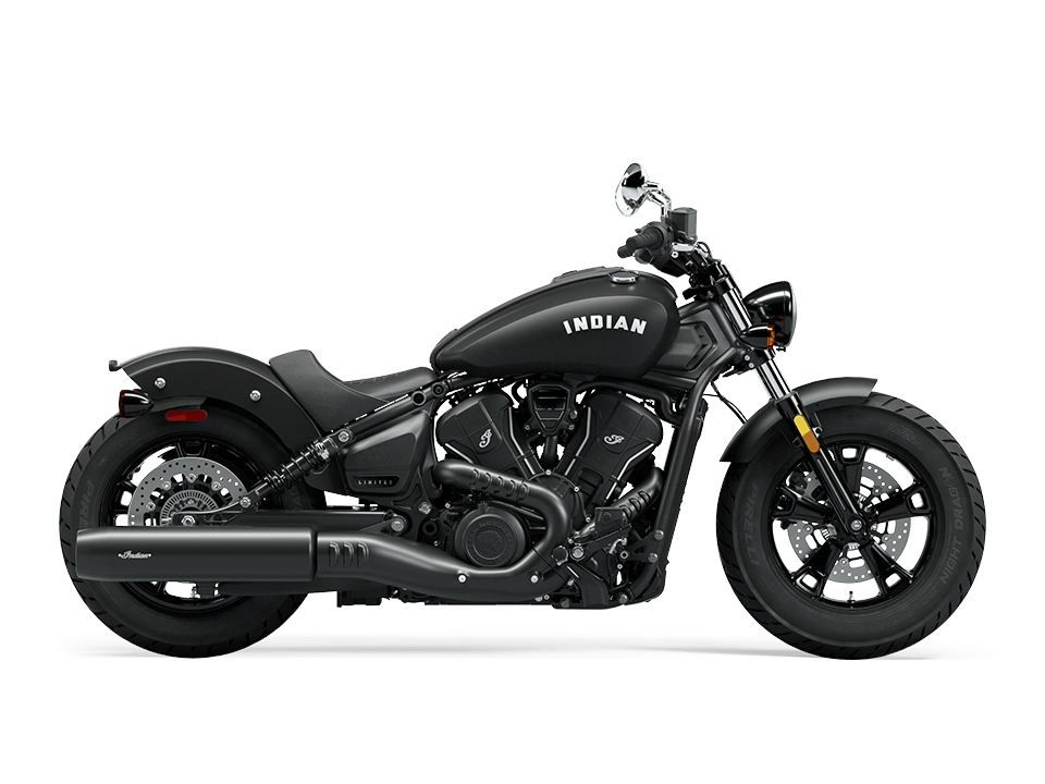 2025 Indian Motorcycle Scout Sixty Bobber Scout Sixty Bobber Limited Black Smoke alt