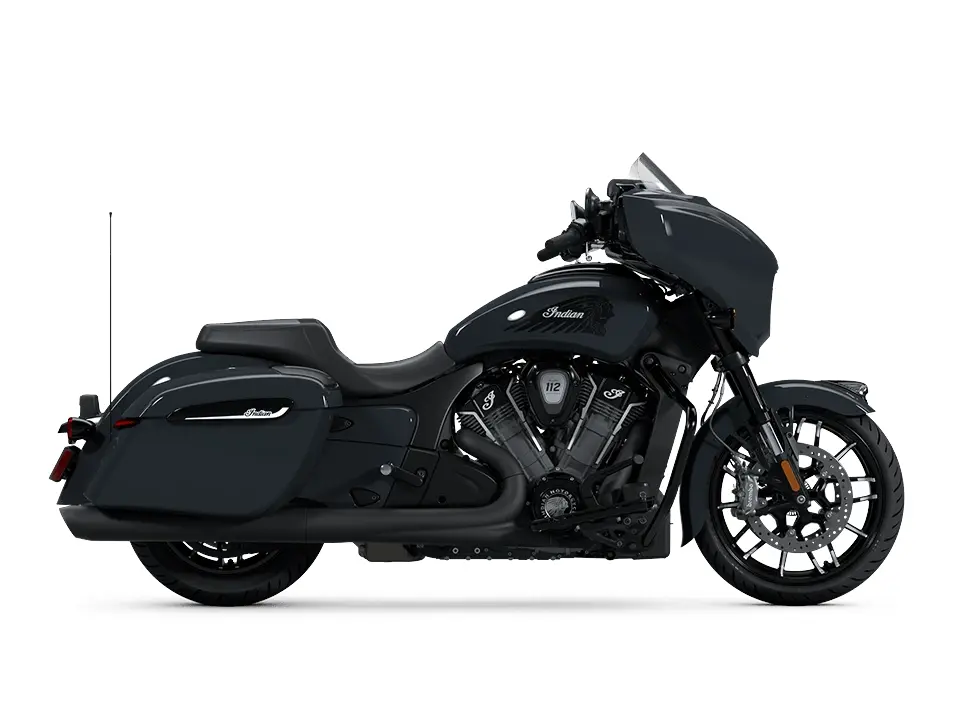 Indian Motorcycle Chieftain PowerPlus Dark Horse avec 112 et Ensemble audio Powerband Blue Dusk 2025