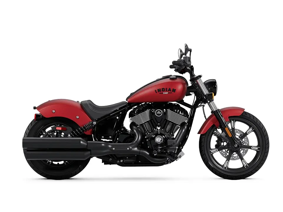 2025 Indian Motorcycle Chief Dark Horse Sunset Red Smoke