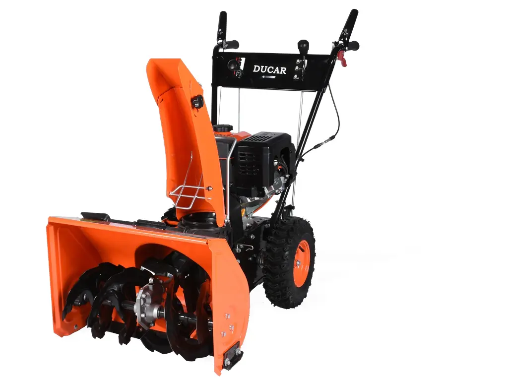 2025 Ducar Motorized brush 32″ and snow blower 22″, 2 in 1, 212 cc
