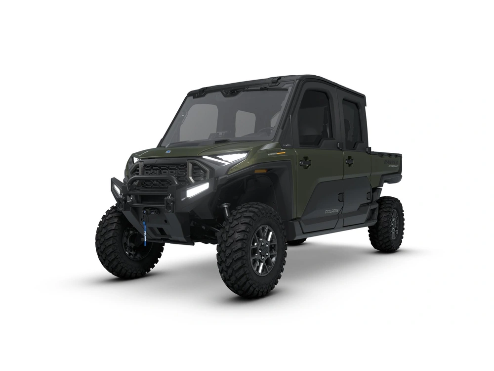 Polaris RANGER CREW XD 1500 Mountaineer Edition RANGER CREW XD 1500 Mountaineer Edition Treeline Green Metallic 2026 alt