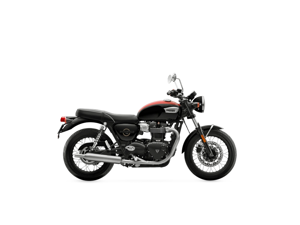 Triumph Bonneville T100 Bonneville T100 Jet Black / Diablo Red 2026 alt