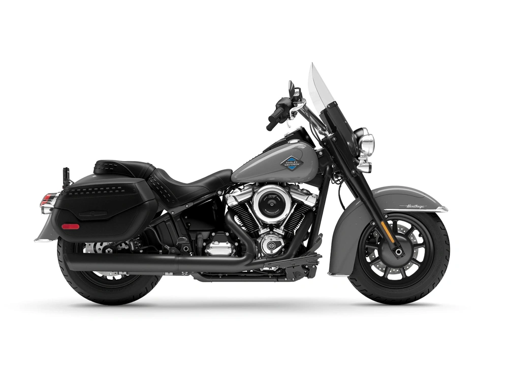 Harley-Davidson Heritage Classic Heritage Classic Two-Up Dark Billiard Gray Black (Cast Wheels) 2026 alt