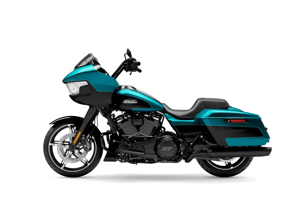 Harley-Davidson Road Glide® Teal Thunder/Vivid Black (Black Trim) 2026