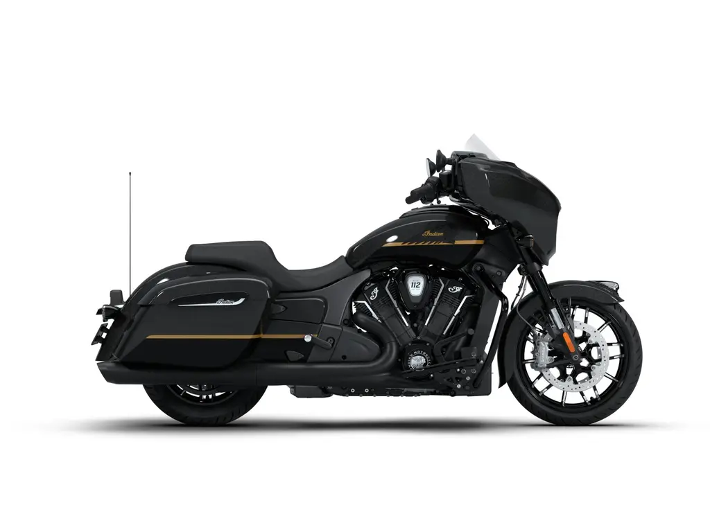 Indian Motorcycle Chieftain PowerPlus Dark Horse with 112 Black Crystal with Black Metallic and Championship Gold Accent 2026