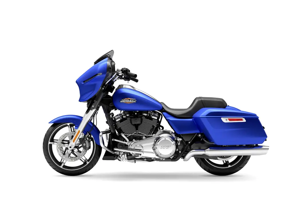 Harley-Davidson Street Glide® Two-Up Aurora Blue Denim (Chrome Trim) 2026