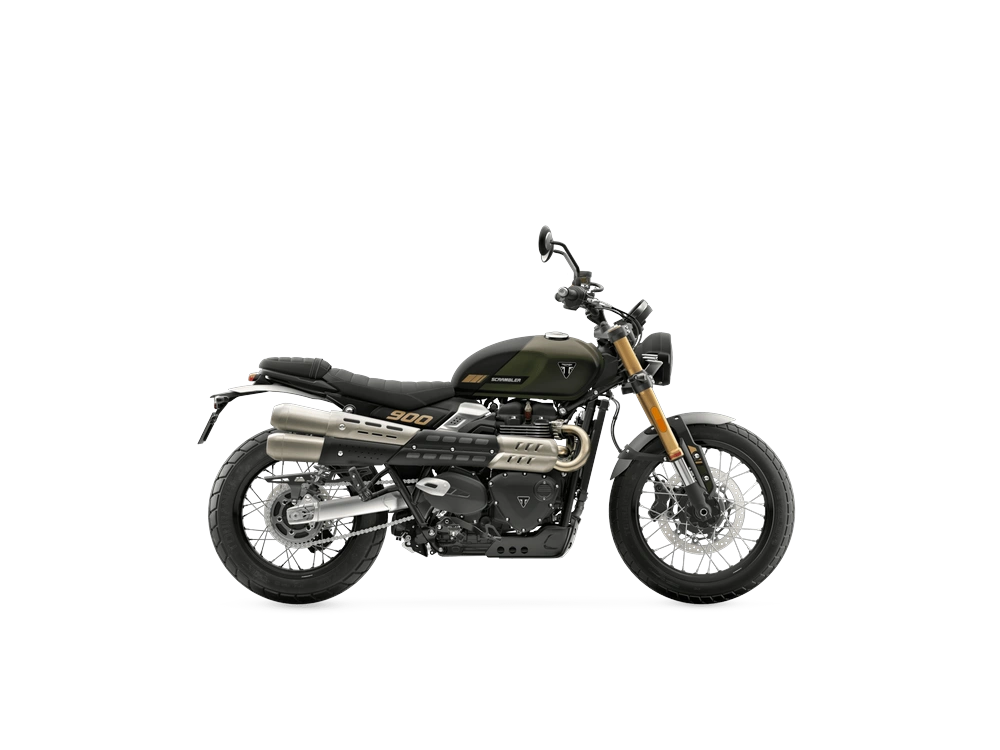 Triumph Scrambler 900 Scrambler 900 Matte Khaki Green / Matte Phantom Black 2026 alt