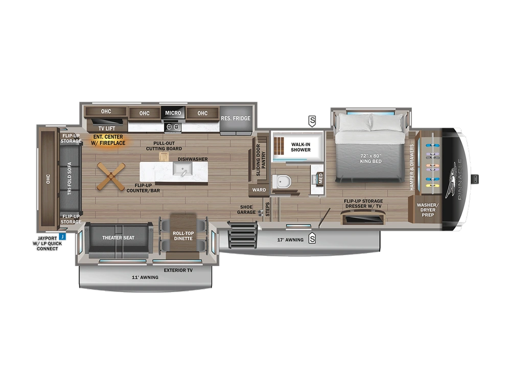 2026 Jayco Pinnacle Pinnacle 38KPTS alt