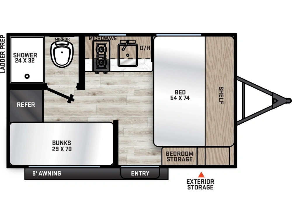 2026 Forest River Aurora Aurora 13BHX alt