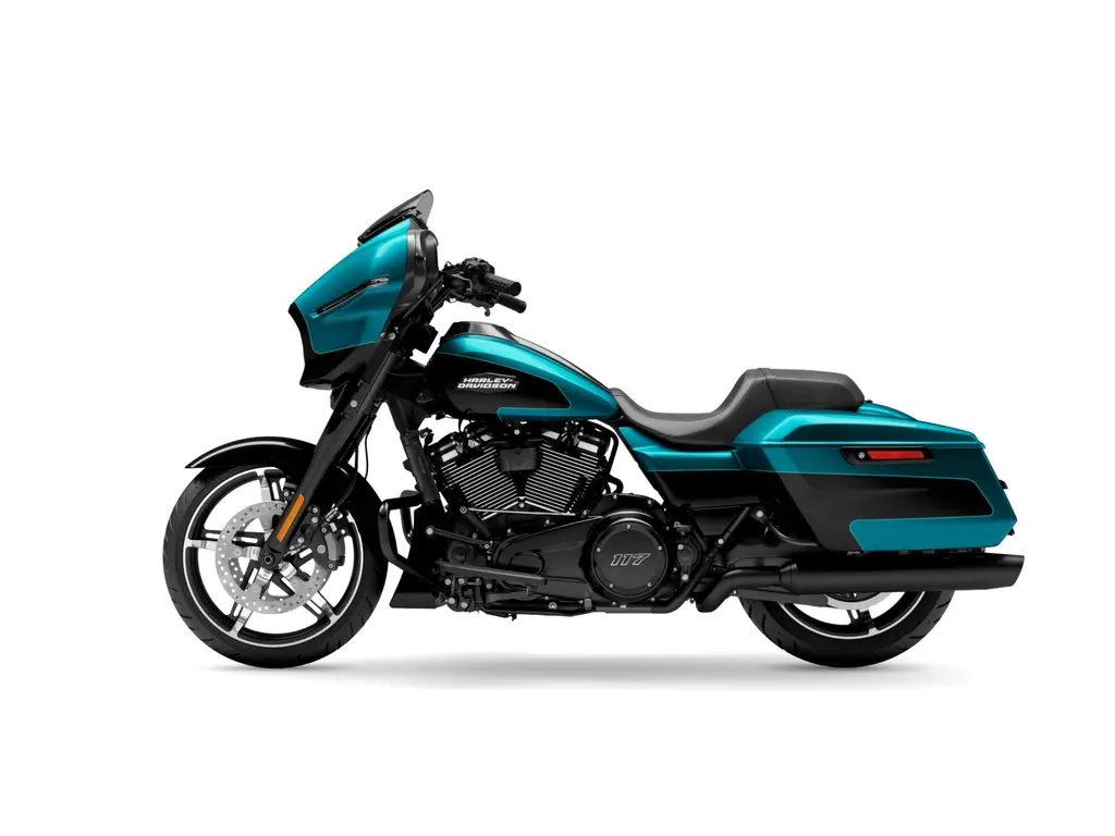 Harley-Davidson Street Glide® Teal Thunder/Vivid Black (Black Finish) 2026