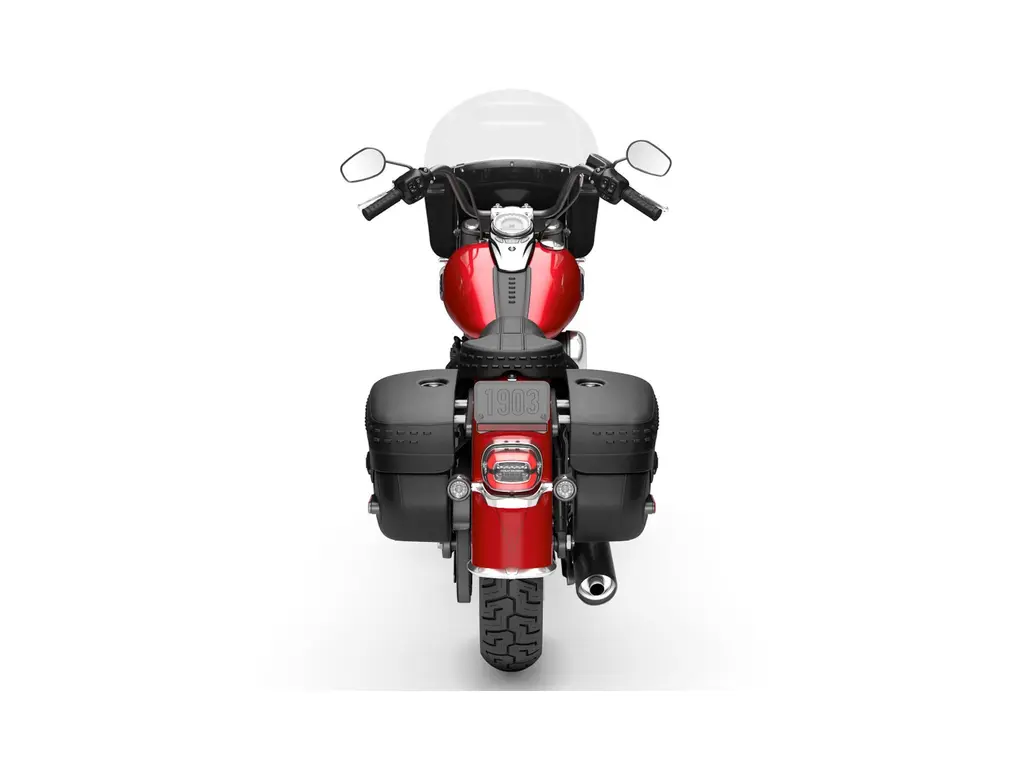 2026 Harley-Davidson Heritage Classic Two-Up Brilliant Red Black (Laced Wheels)