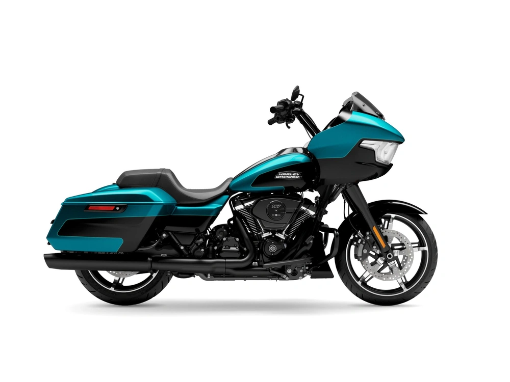 Harley-Davidson Road Glide® Road Glide® Two-Up Teal Thunder/Vivid Black (Black Trim) 2026 alt