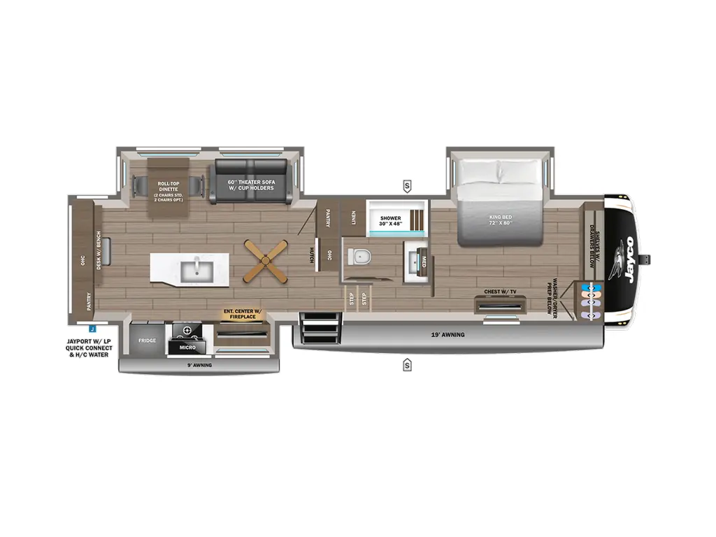 Jayco Eagle Fifth Wheels 325MKTS 2026