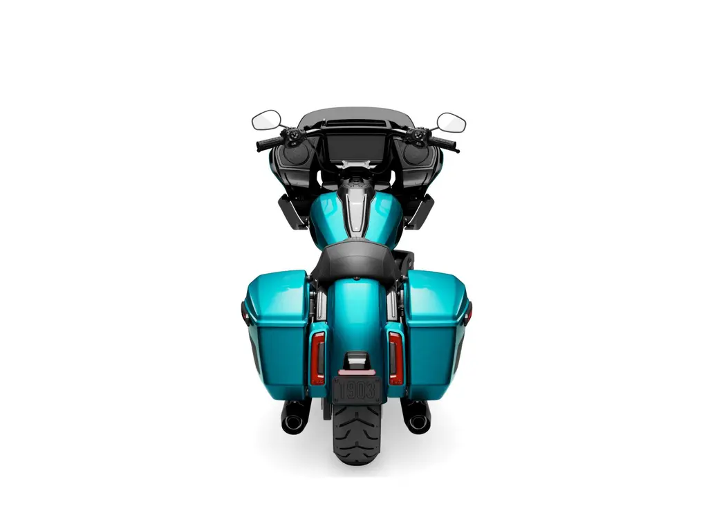 2026 Harley-Davidson Road Glide® Teal Thunder/Vivid Black (Black Finish)
