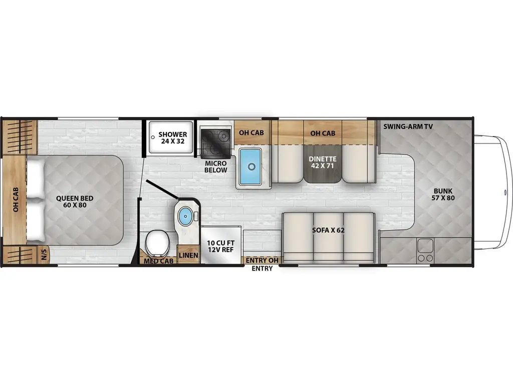 2026 Coachmen Freelander 27QB - Ford E-350