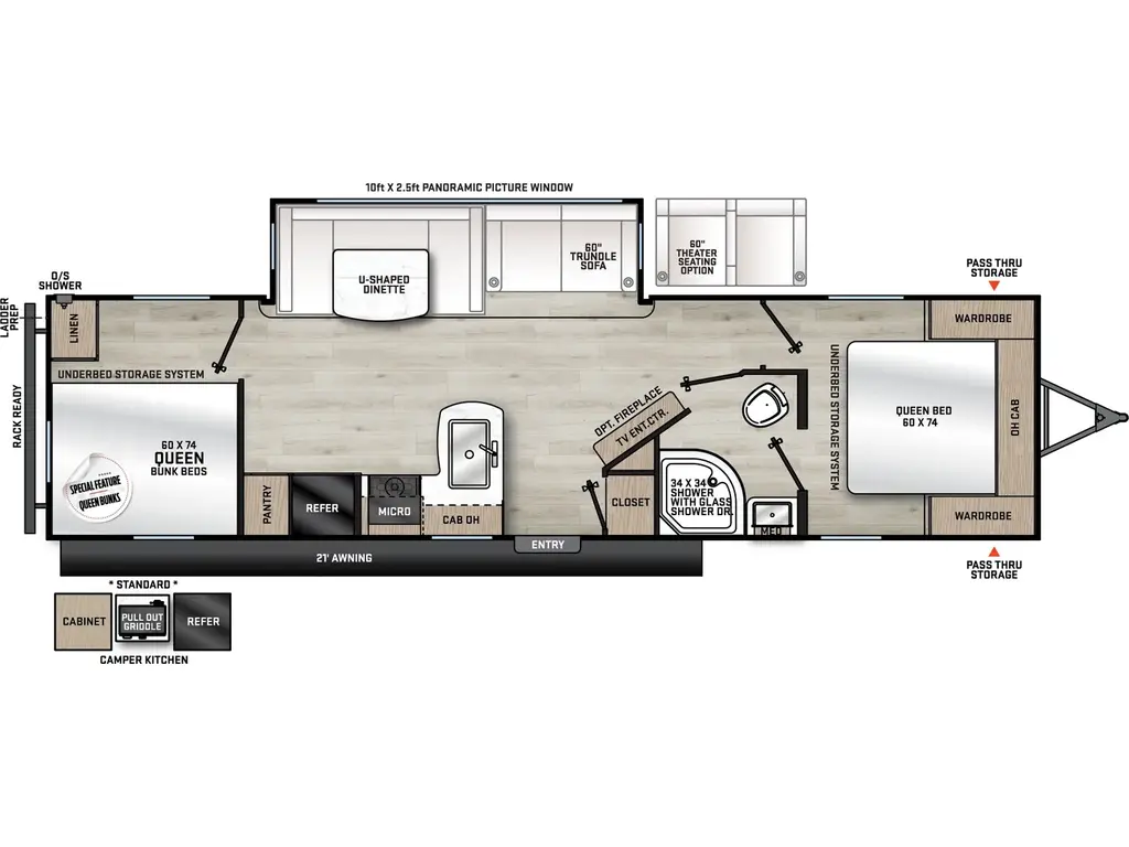 2026 Coachmen Catalina Legacy Edition 293TQBSCK