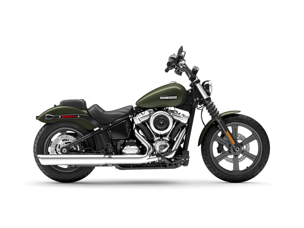 2026 Harley-Davidson Street Bob® Street Bob® Olive Steel Metallic (Cast Wheels) alt
