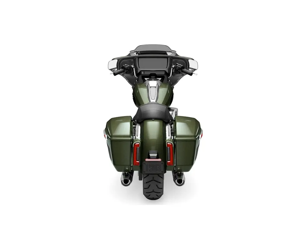 Harley-Davidson Street Glide® Two-Up Olive Steel Metallic/Vivid Black (Chrome Trim) 2026